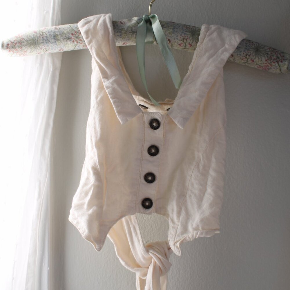 Urban Outfitters cream halter top